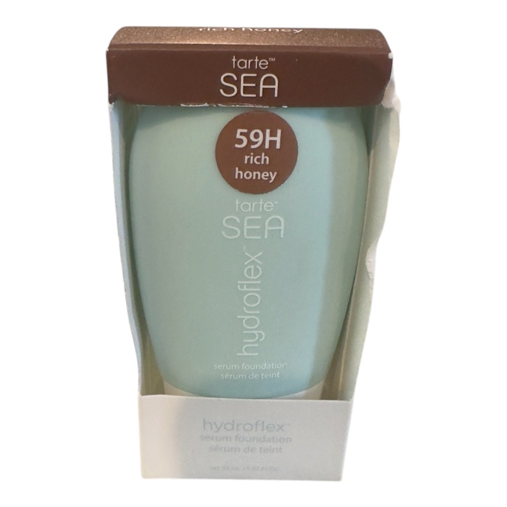 Tarte SEA Hydroflex Serum Foundation 59H Rich Honey 1.01oz New in Box